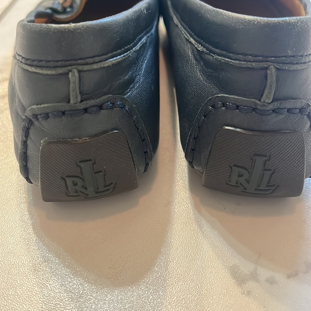 Lauren Ralph Lauren genuine leather Caliana driving loafers - Picture 4 of 7